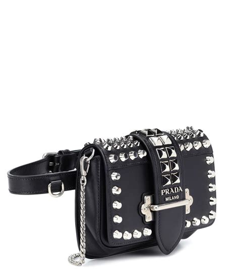 prada cahier studded|Prada cahier bag.